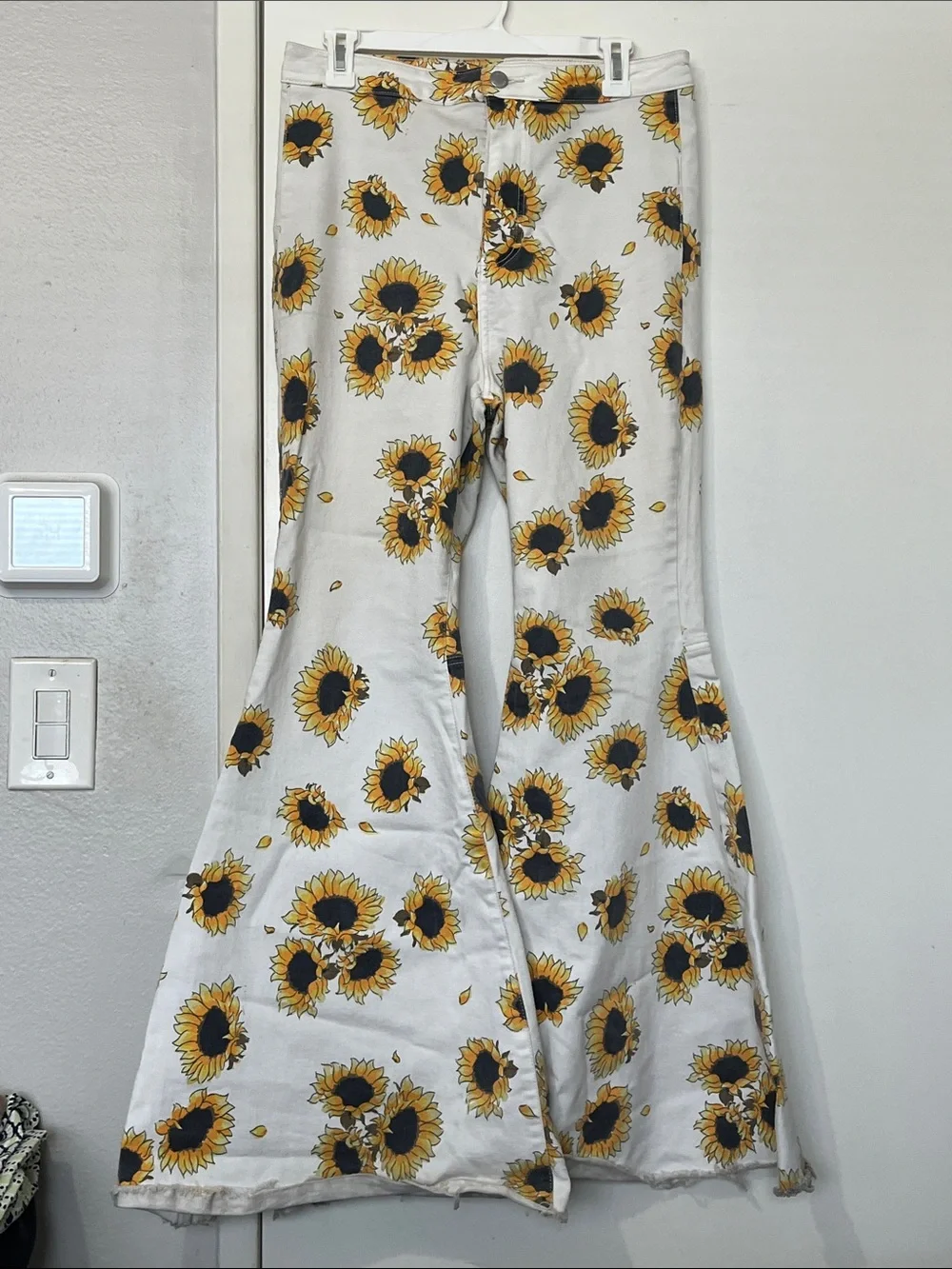 Free People | Floral High waisted Flare plants